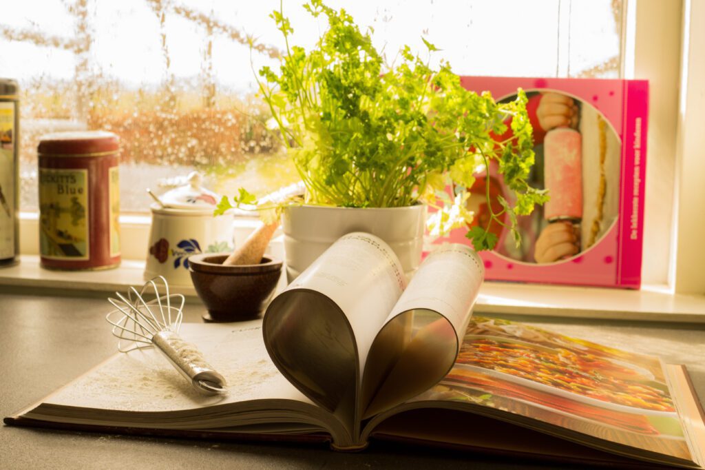 pages of a book arranged in a heart shape